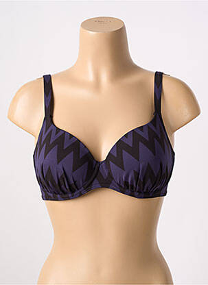 Sutien de costum de baie top sutien modelat top sutien modelat albastru PRIMADONNA femeie