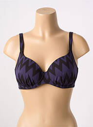 Sutien de costum de baie top sutien modelat top sutien modelat albastru PRIMADONNA femme