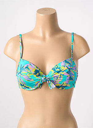 Sutien de costum de baie top sutien modelat top sutien modelat albastru ROSA FAIA femeie
