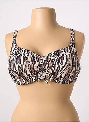 Sutien de costum de baie bej ELOMI femeie