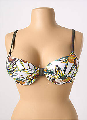Sutien de costum de baie top sutien modelat top sutien modelat alb ROSA FAIA femeie