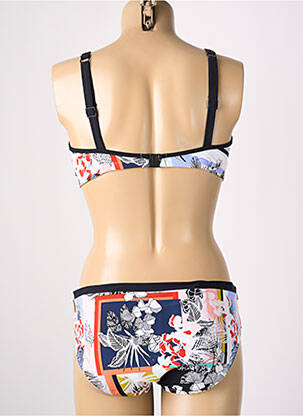 Costum de baie din două piese top sutien modelat top sutien modelat alb ANITA femeie