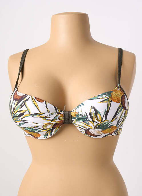 Sutien de costum de baie alb ROSA FAIA femeie