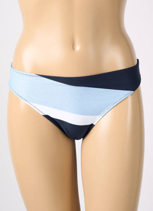Chiloți de baie imprimeu dungi chiloți albastru MARIE JO femme