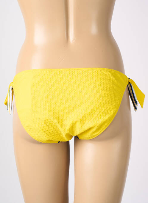 Chiloți de baie imprimeu dungi bikini albastru MARIE JO femme