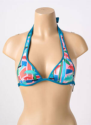 Sutien de costum de baie elasticitate top sutien modelat albastru ROSA FAIA femeie