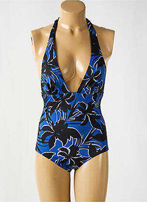 Costum de baie dintr-o singură piesă albastru SIMONE PERELE femeie