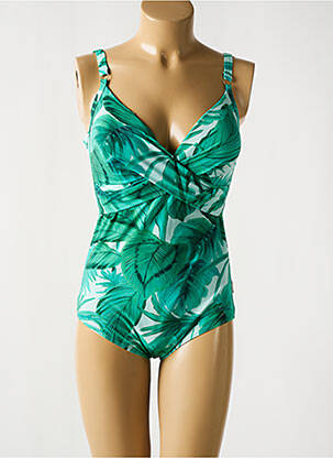 Costum de baie dintr-o singură piesă verde ROSA FAIA femeie