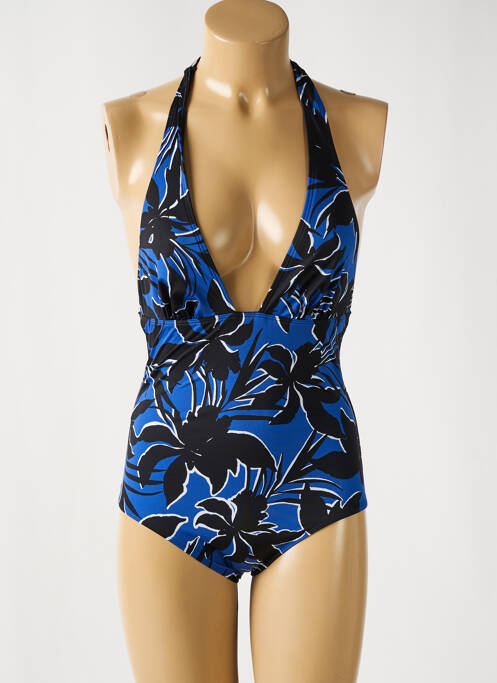 Costum de baie dintr-o singură piesă albastru SIMONE PERELE femeie