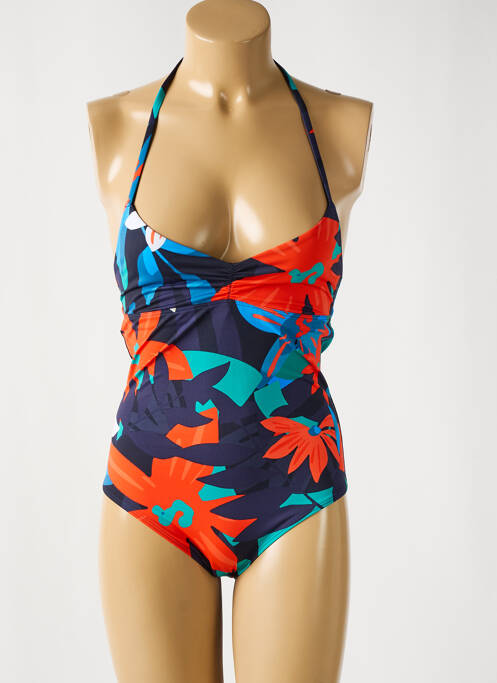 Costum de baie dintr-o singură piesă albastru SIMONE PERELE femeie