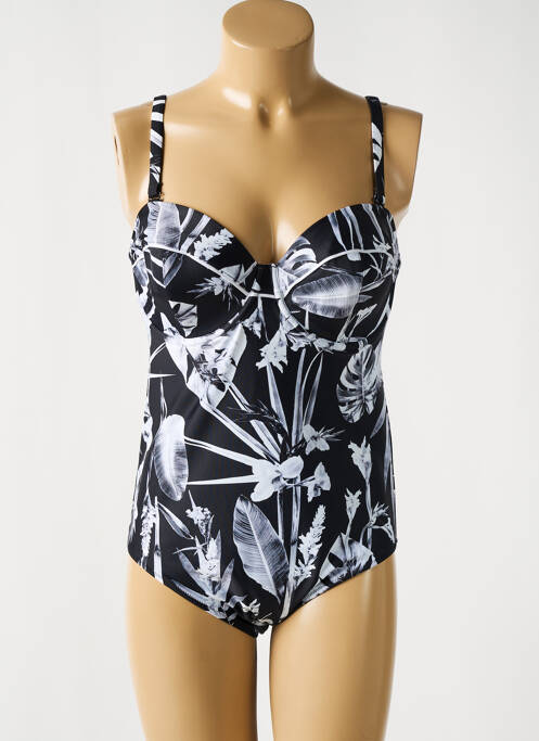 Costum de baie dintr-o singură piesă negru FANTASIE femeie