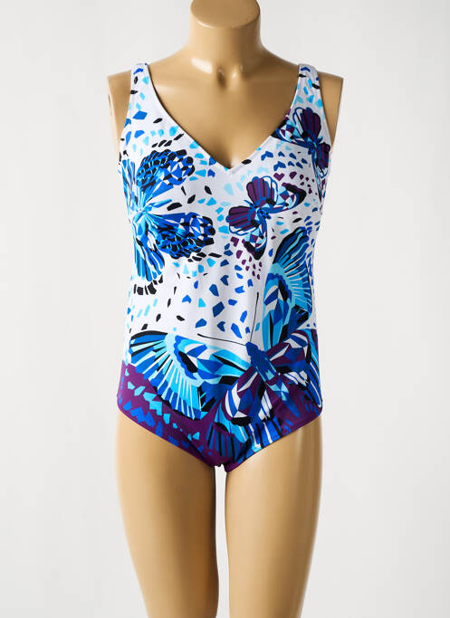 Costum de baie dintr-o singură piesă albastru ANITA femeie