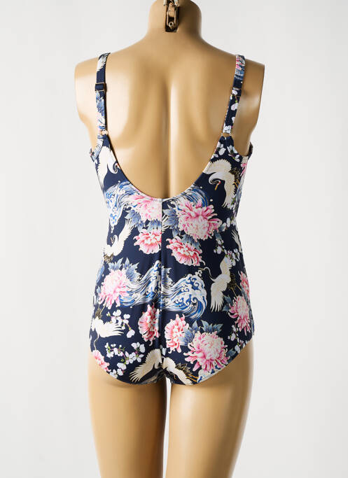 Costum de baie dintr-o singură piesă albastru ROSA FAIA femeie