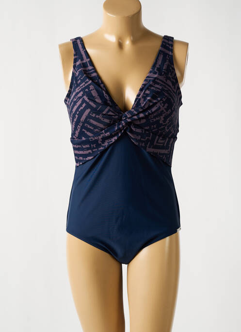 Costum de baie dintr-o singură piesă albastru SUNMARIN femeie