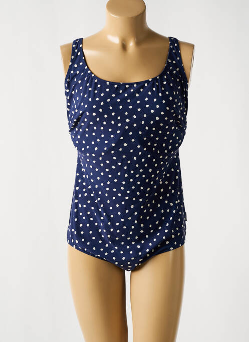 Costum de baie dintr-o singură piesă albastru ROSA FAIA femeie