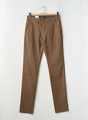 Pantalon chino maro LUIGI MORINI bărbat