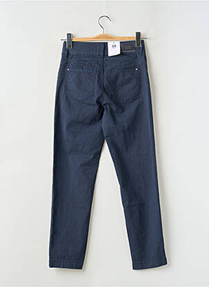 Pantalon slim buzunare albastru C'EST BEAU LA VIE femeie
