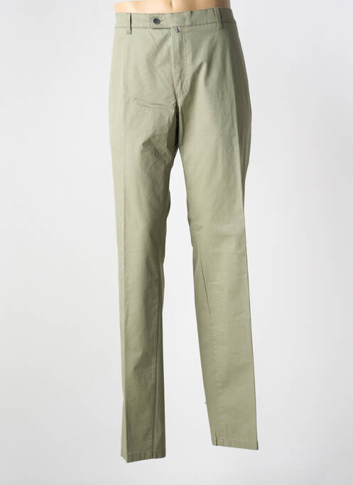 Pantalon drept verde LUIGI MORINI bărbat