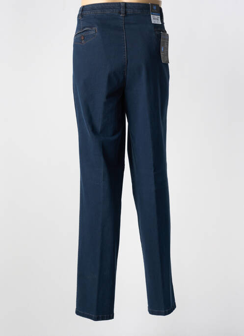 Blugi cu croială dreaptă albastru LUIGI MORINI bărbat