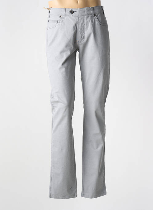 Pantalon drept gri LUIGI MORINI bărbat