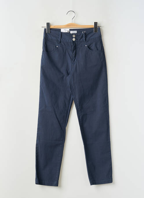 Pantalon slim albastru C'EST BEAU LA VIE femeie