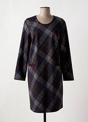 Rochie midi violet GEVANA femeie