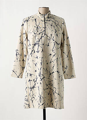 Rochie scurtă bej MERI & ESCA femeie