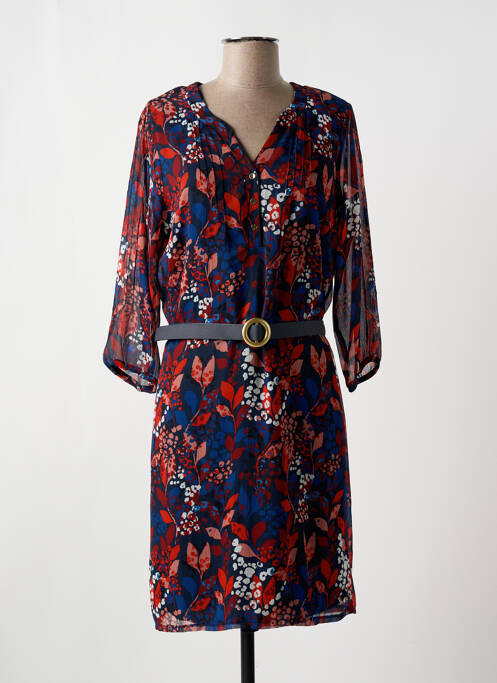 Rochie midi roșu CHRISTINE LAURE femeie