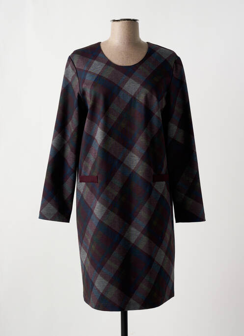 Rochie midi violet GEVANA femeie