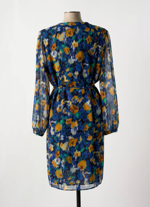 Rochie midi albastru JULIE GUERLANDE femeie