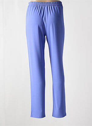 Pantalon drept talie elastică violet GEVANA femeie