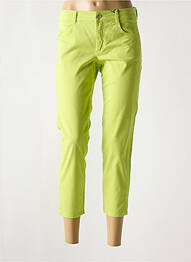 Pantalon trei sferturi buzunare verde ANGELS femme