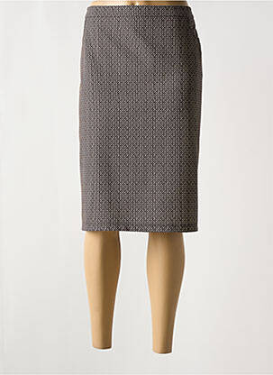 Fustă midi negru FRANK WALDER femeie