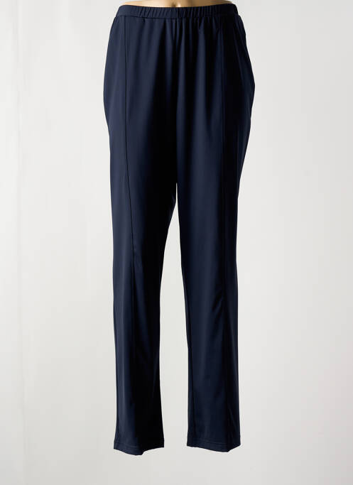 Pantalon drept albastru FRANCE RIVOIRE femeie