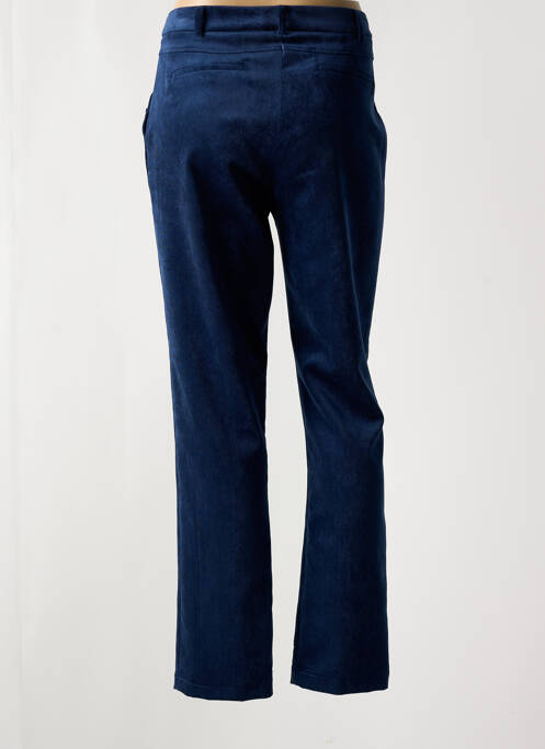 Pantalon slim albastru CHRISTINE LAURE femeie
