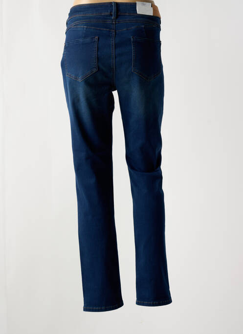 Blugi cu croială slim albastru C'EST BEAU LA VIE femeie