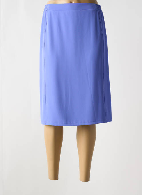 Fustă midi violet GEVANA femeie