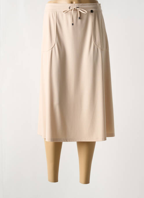 Fustă midi bej BARBARA LEBEK femeie