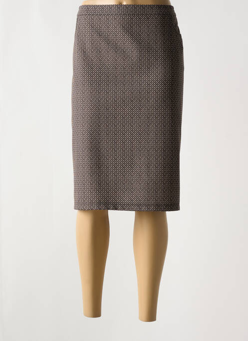 Fustă midi negru FRANK WALDER femeie