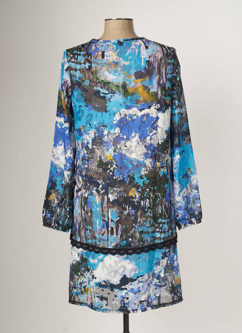 Rochie midi albastru MALOKA femeie