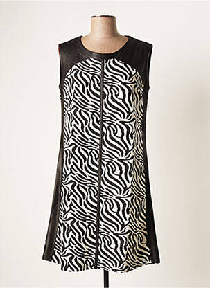 Rochie midi negru MALOKA femeie