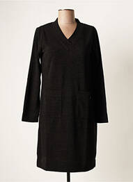 Rochie scurtă mâneci lungi mâneci lungi negru MALOKA femeie