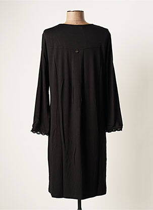 Rochie midi mâneci lungi mâneci lungi negru MALOKA femeie