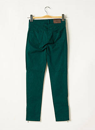 Pantalon slim elasticitate mărime normală verde PAUL BRIAL femeie