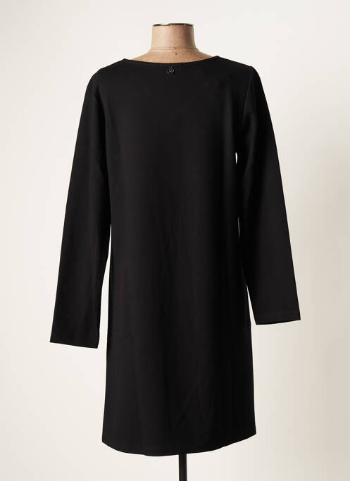 Rochie midi imprimeu fantezie mâneci lungi albastru MALOKA femme