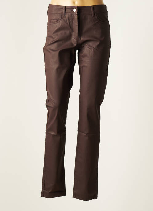 Pantalon drept maro PAUL BRIAL femeie