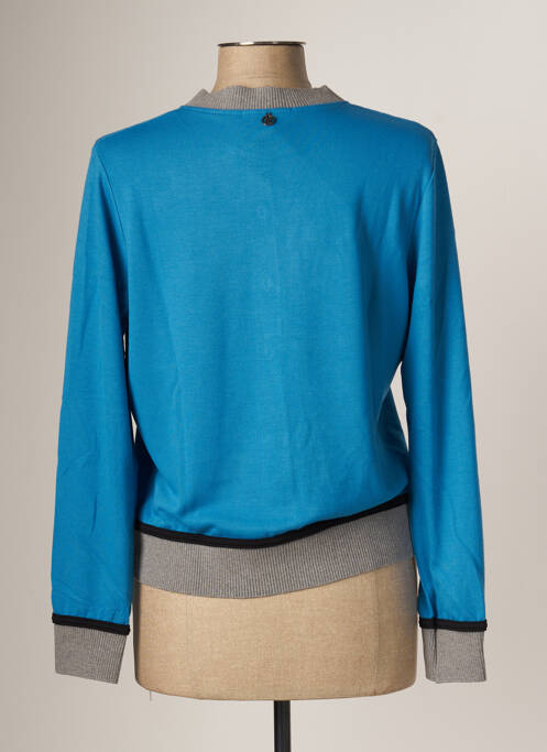 Vestă cu mâneci lungi albastru MALOKA femeie