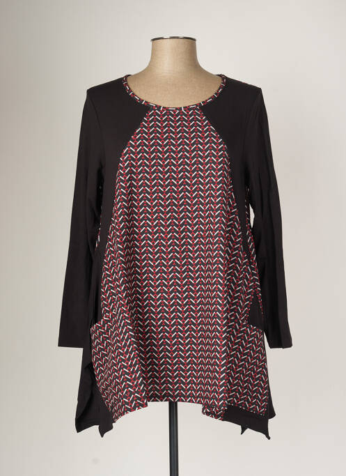 Tunică mâneci lungi roșu G!OZE femeie