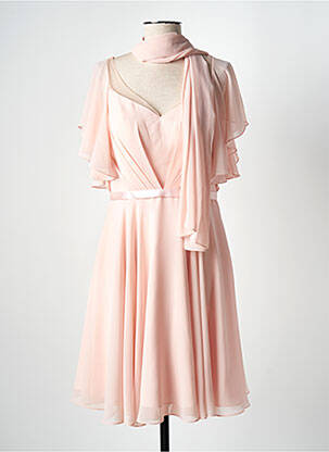 Rochie midi roz FASHION NEW YORK femeie