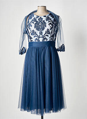 Rochie midi albastru MARFIL femeie